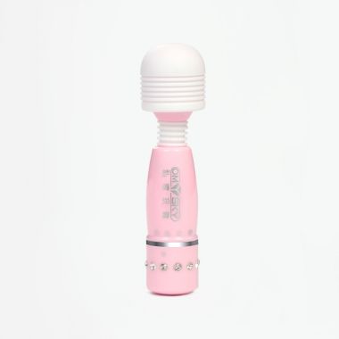 【女用器具】微笑强力震动AV棒粉红色 omysky/私享玩趣
